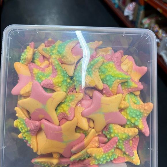 Colorful Star-Shaped Party Candies